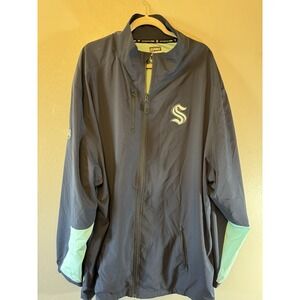 NHL‎ Seattle Kracken Zip up Jacket Size 5X